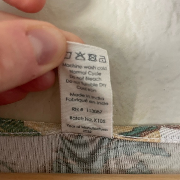 Kate Quinn Bamboo Full Button Down Monkey Print Midi Gown Postpartum Breastfeed - Picture 7 of 7